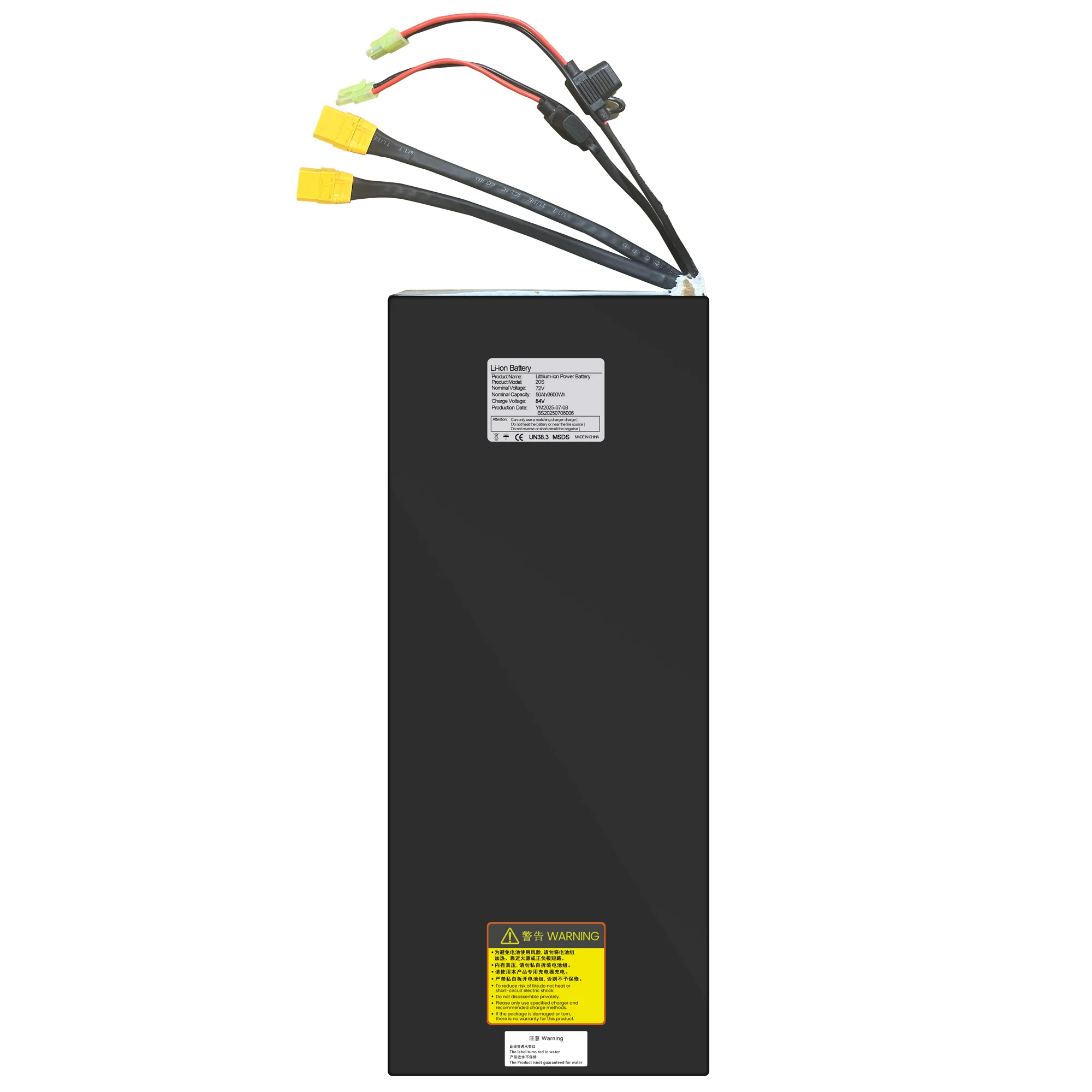 72V 50AH Battery Predator
