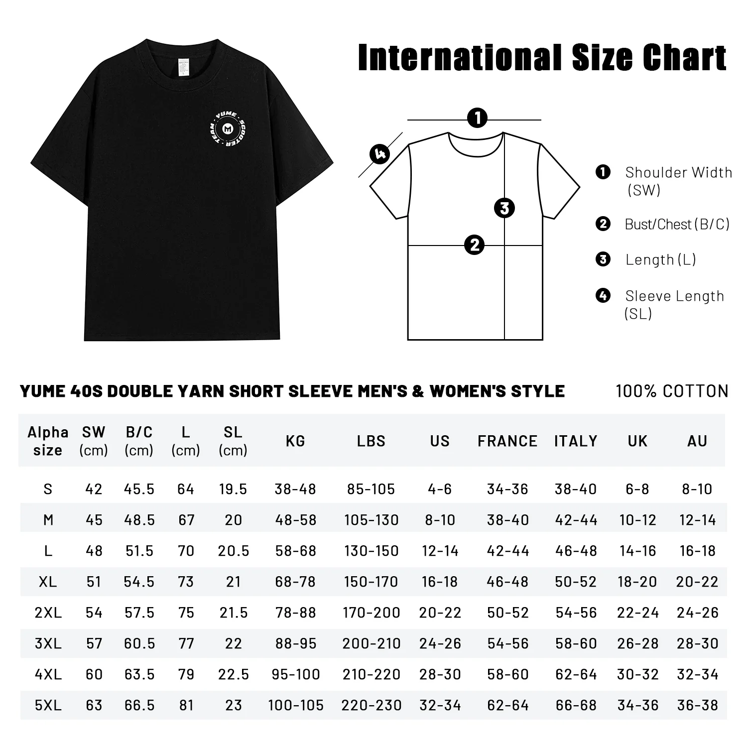 YUME Unisex Organic Cotton T-Shirt - Image 7